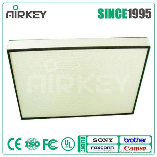 High efficiency hepa 0.3 micron air intake filter for the clean room